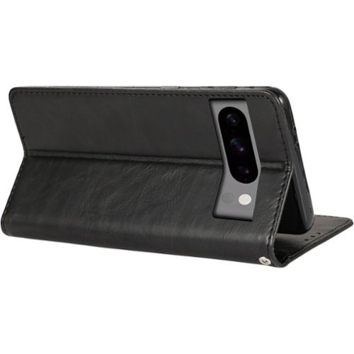 SaharaCase Leather Folio Wallet Case for Google Pixel 8 Pro - Black GLOBAL SHIPPING