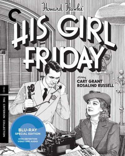 His Girl Friday [Criterion Collection] [Blu-ray] [2 Discs] [1940]