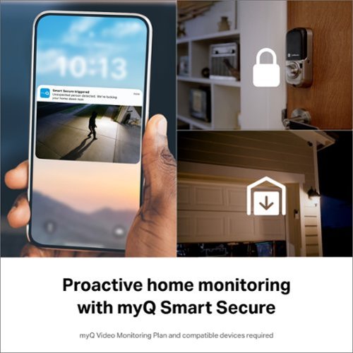 Chamberlain myQ Smart Outdoor Home Security Camera - White BUY IN EUROPE