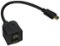 Pyle - Home HDMI Video Splitter Adapter Cable-HDMI - Black-Front_Standard