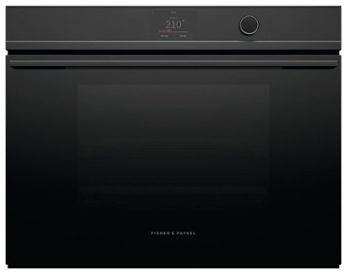 Fisher & Paykel - Minimal 30-in Combination steam oven 1.9 cu ft capacity touch screen with dial - Stainless Steel