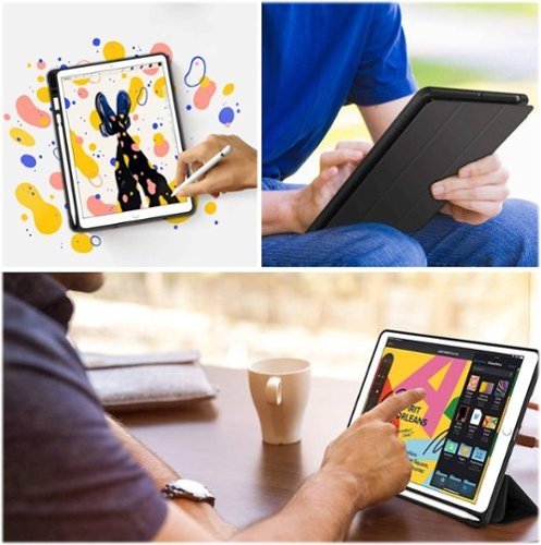 SaharaCase Folio Case for Apple iPad 10.2 (8th Gen 2020) and (9th Gen 2021) - Black WHERE TO BUY