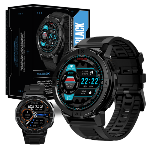 Carbinox X Ranger Smart Watch with GPS (Sport Mode), Rugged