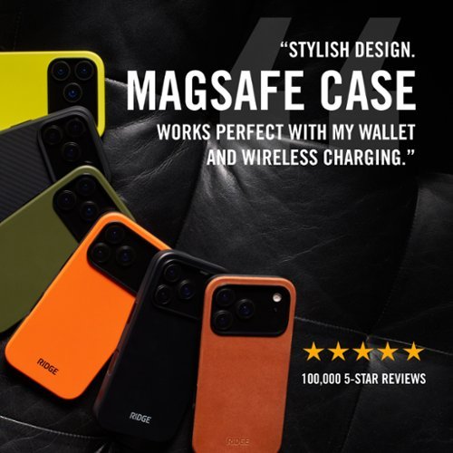 The Ridge Wallet iPhone 17 Pro Max Case - Matte Black SHOP ONLINE