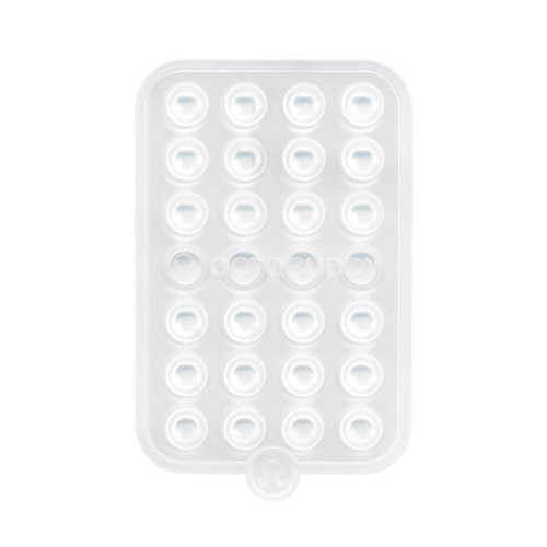 Octobuddy - Silicone Suction Cup Phone Case Mount Double-Sided - Transparent - Clear