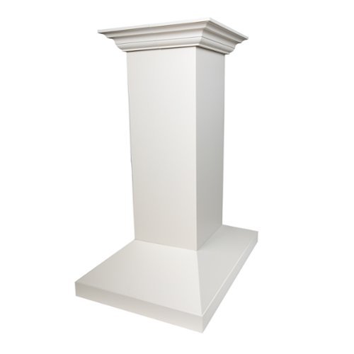 ZLINE - 36 inches - Externally Vented & Externally Vented - Island Range Hood - Cottage White