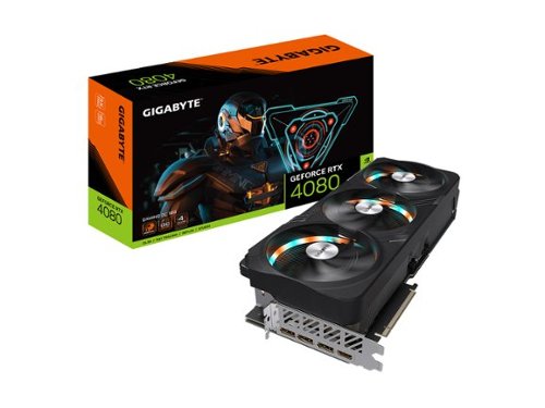 GIGABYTE NVIDIA GeForce RTX 4080 Gaming OC 16GB GDDR6X PCI Express 4.0 Graphics Card - Black WORLDWIDE DELIVERY