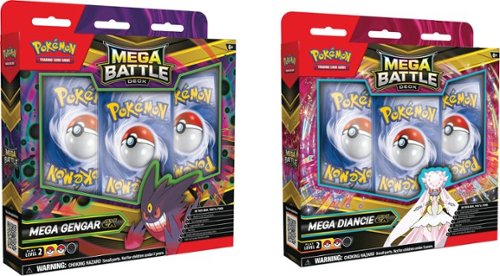 Pokémon - Trading Card Game: Mega Battle Deck (Mega Gengar ex or Mega Diancie ex) - Styles May Vary-Front_Standard 
