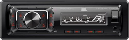 JBL - Celebrity150 Single DIN Receiver - Black-Front_Standard 