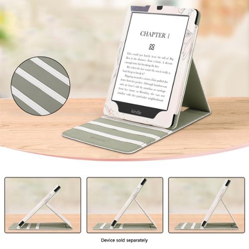 SaharaCase Indy Series Vertical Folio Case for Amazon Kindle Paperwhite (2024) and Colorsoft - Desert Flower BUY ONLINE