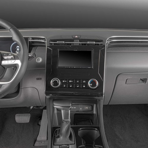 Metra Stereo Installation Kit for 2022–2024 Hyundai Santa Cruz Vehicles (Without Factory Navigation, Manual Climate Controls) - Glass Black/Silver Trim BUY ONLINE