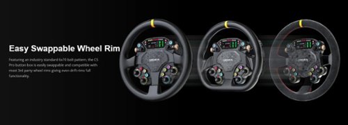 Moza Racing CS Pro Sim Racing Steering Wheel for Windows - Black SHOP ONLINE