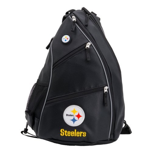 Team Golf - Pittsburgh Steelers Embroidered Team Backpack - Multicolor-Front_Standard 