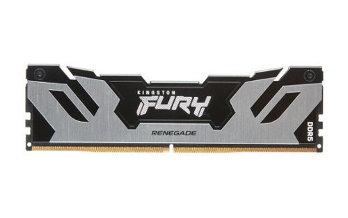 Kingston - FURY Renegade Silver XMP 32GB (2PK 16GB) 6400 MHz DDR5 CL32 DIMM Desktop Memory Kit-Front_Standard 