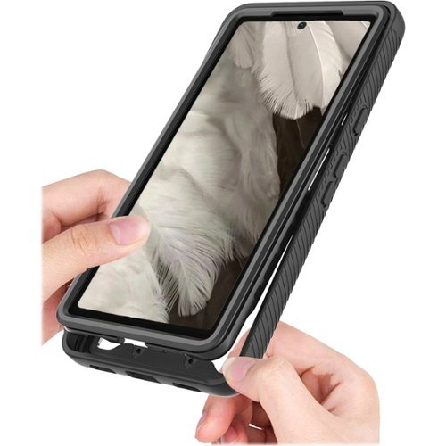 SaharaCase GRIP Series Case for Google Pixel 7a - Black/Clear SHOP ONLINE