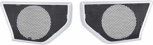 Metra - Dashboard Speaker Grilles for Select Jeep Wrangler JL and Gladiator JT (2-Pack) - Black