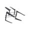 Headliner - Covina Controller Stand for DJ Controller and Laptop, Dual-Tier Adjustable Stand with Non-Slip Rubber Padding - Black-Front_Standard