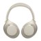 Sony - WH-1000XM4 Wireless Noise Canceling Over-Ear Headphones (Silver) Bundle - White-Front_Standard