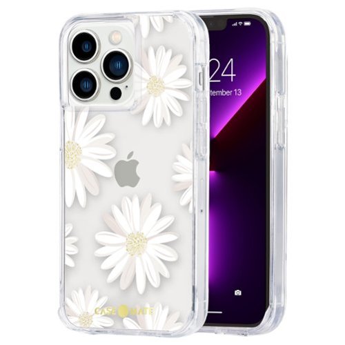 Case-Mate Print Hardshell Case for iPhone 13 Pro - Glitter Daisies WORLDWIDE DELIVERY