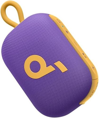 Soundcore - by Anker Select 4 Go IP67 Waterproof-Dustproof Floatable Ultra-Portable Bluetooth Speaker with 20H Playtime - Purple-Front_Standard 
