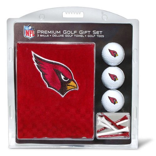 Team Golf - Arizona Cardinals Embroidered Golf Gift Set - Multicolor-Front_Standard 