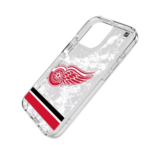 Keyscaper NHL Detroit Red Wings iPhone Stripe Clear Ice Case 16e