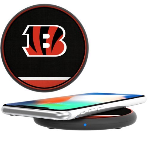 Keyscaper - Cincinnati Bengals 15 Watt Wireless Induction Charger - Multicolor-Front_Standard 