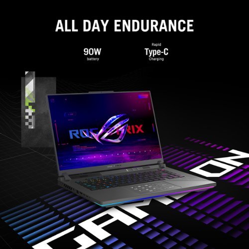 ASUS ROG Strix G16 16” 240Hz QHD Gaming Laptop - Intel Core i9-14900HX - 32GB Memory - NVIDIA GeForce RTX 4070 - 1TB SSD - Eclipse Gray GLOBAL SHIPPING