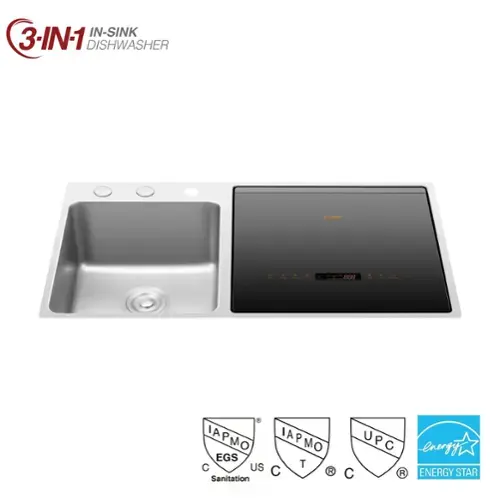 IN-SINK 3-IN-1 DISHWASHER PNE 588 - - 1 D  IAPMO IAPMO EGS  US T  R Sanitation UPC -energy C  R ENERGY STAR