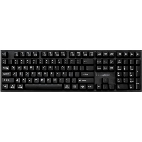 Adesso - Multi-OS Mechanical Keyboard With CoPilot AI Hotkey - Black