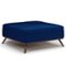 Simpli Home - Owen Square Coffee Table Storage Ottoman - Blue-Front_Standard