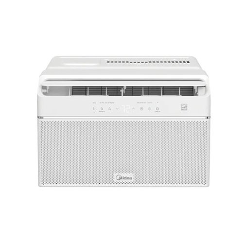 Midea - Refurbished Excellent - MAW12U1QWT 12,000 BTU DOE U-Shaped Smart Window Air Conditioner 550 sq. ft - White-Front_Standard 