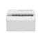 Midea - Refurbished Excellent - MAW12U1QWT 12,000 BTU DOE U-Shaped Smart Window Air Conditioner 550 sq. ft - White-Front_Standard