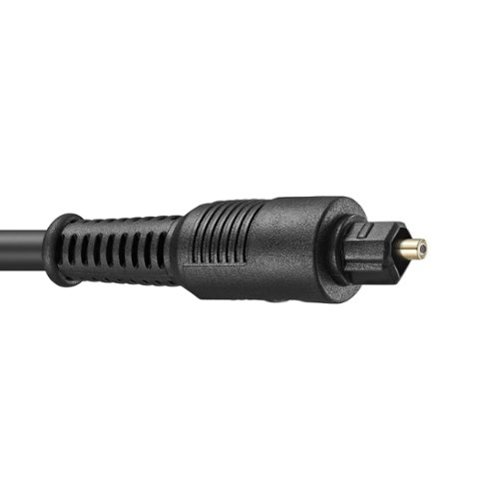 Best Buy essentials™ 6' Digital Optical Audio Cable - Black SHOP ONLINE