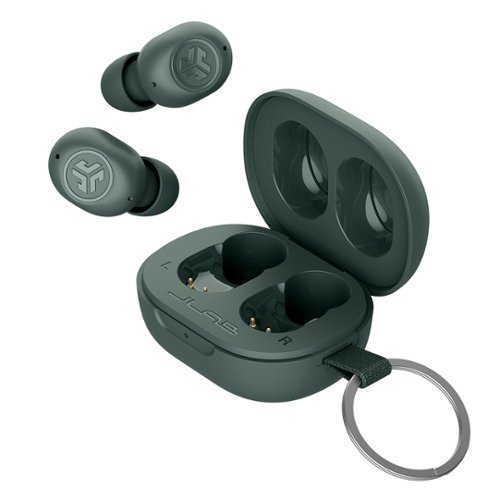 JLab - JBuds Mini True Wireless Earbuds - Sage-Front_Standard 