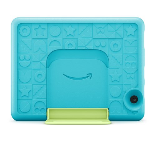 Amazon - Kid-Proof Case for 11th Gen Fire HD 10 Tablet, 2021 release - AQUAMARINE-Front_Standard 