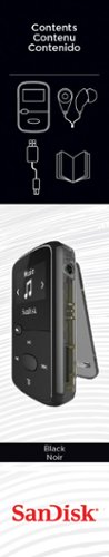 SanDisk Clip Jam 8GB* MP3 Player - Black SHOP ONLINE