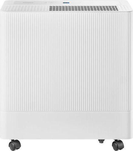 Insignia™ - 3,000 Sq. Ft. 50-Pint Portable Dehumidifier with 6.34 qt Bucket Capacity and ENERGY STAR Certification - White-Front_Standard 