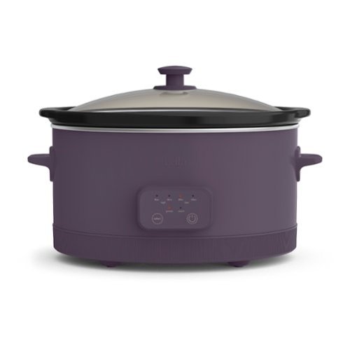 Bella - 6-qt. Programmable Slow Cooker - Plum