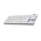 Logitech - PRO X TKL LIGHTSPEED Wireless Mechanical Tactile Switch Gaming Keyboard with LIGHTSYNC RGB for PC - White-Front_Standard