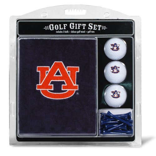 Team Golf - Auburn Tigers Embroidered Golf Gift Set - Multicolor-Front_Standard 