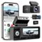 REDTIGER - A3-3 Channel, 2.5K Dash Camera, WDR Night Vision, 32GB Card, WiFi - Black-Front_Standard