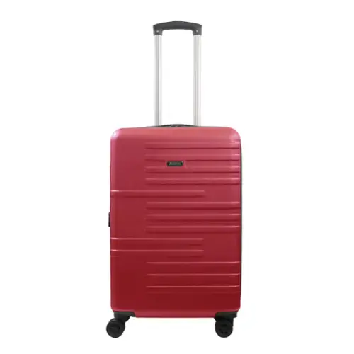 Front. American Dreamliner - 26.5" Hardside Luggage with Expansion - RED.