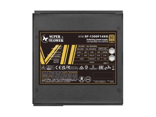 Super Flower Leadex VII XG 1300W 80+ Gold, Full Modular, ATX 3.1