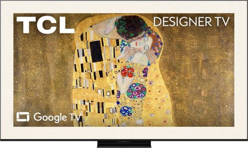 TCL - 85" Class A400U Designer Series 4K UHD HDR QD-Mini LED Smart TV with Google TV, Art Library, and Flush Wall Mount (2026)