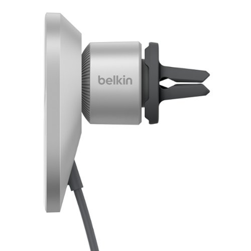 Belkin Wireless Car Charger with Official MagSafe Charging 15W - Gray WORLDWIDE DELIVERY