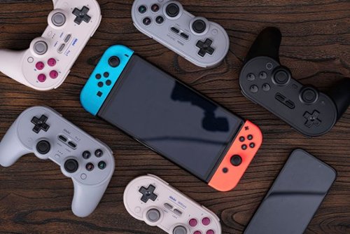 8BitDo Pro 2 Bluetooth Controller for Switch, Windows, macOS, Android, and Steam Deck with Hall Effect Joysticks - Black WHERE TO BUY