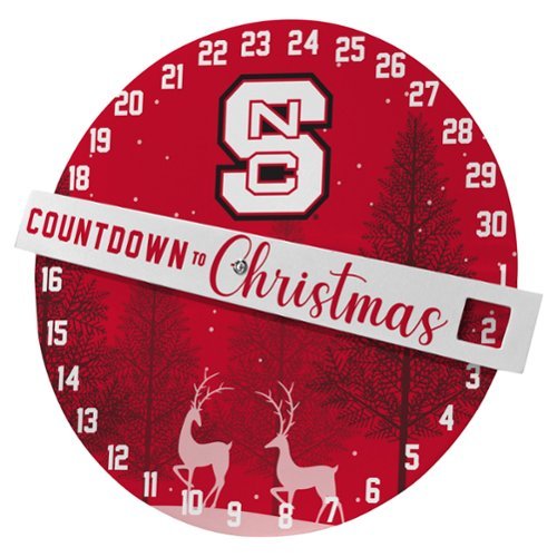 Pegasus - NC State Wolfpack Countdown to Christmas Wall Sign - Multicolor-Front_Standard 
