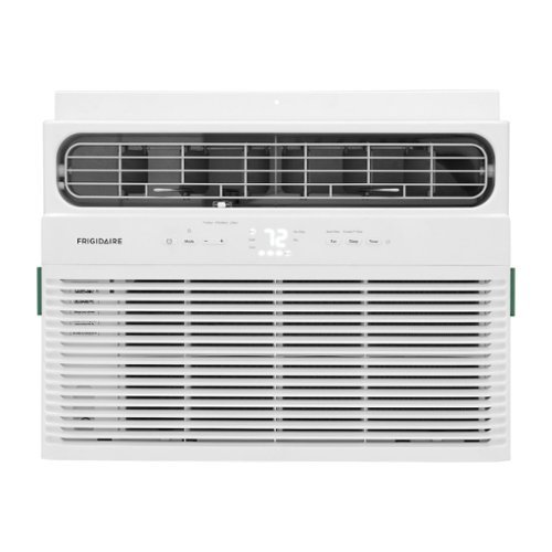 Frigidaire - 12,000 BTU 550 Sq. Ft. Window Air Conditioner with 11,000 BTU Supplemental Heat Function - White