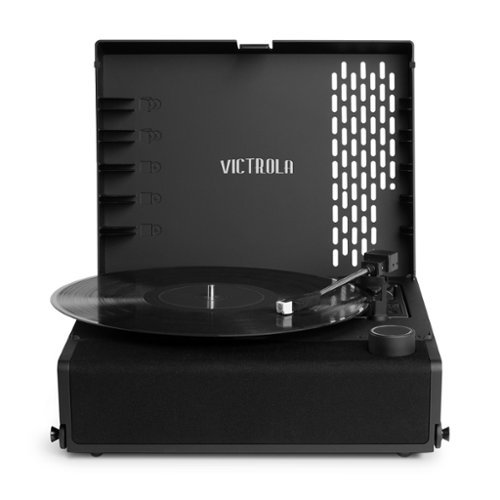 Victrola Revolution GO Portable Record Player - Black WORLDWIDE DELIVERY